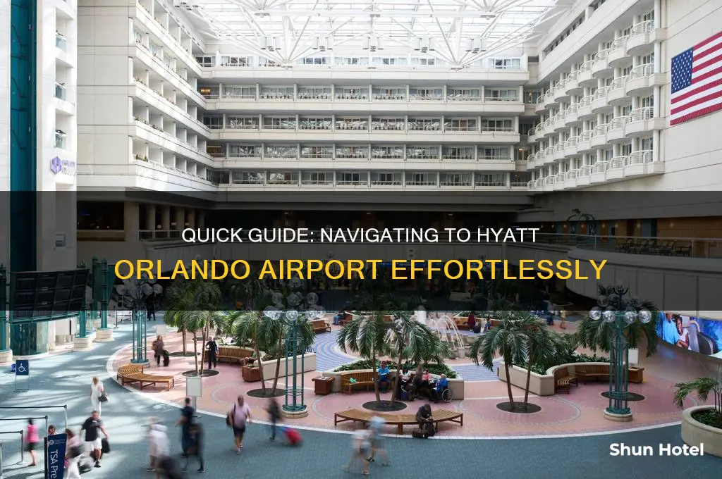 how to get to hyatt orlando airport