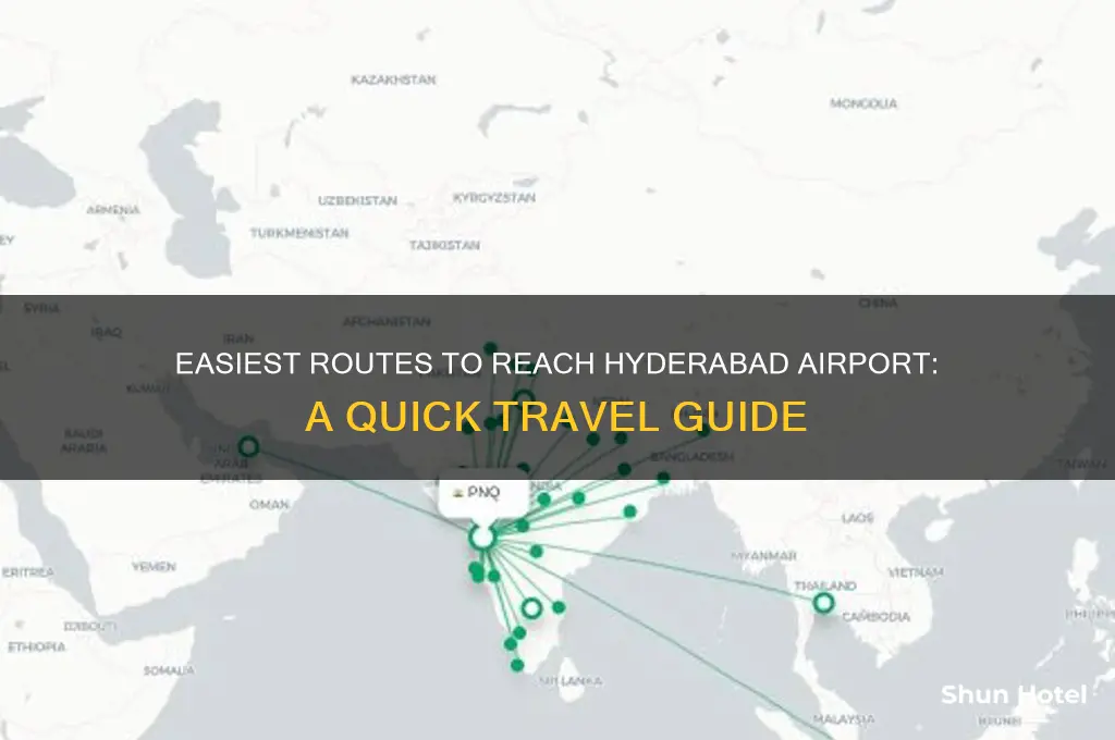 how to get to hyderabad airport