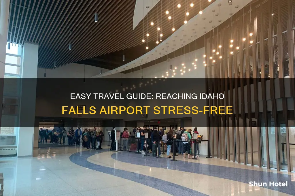 how to get to idaho falls airport