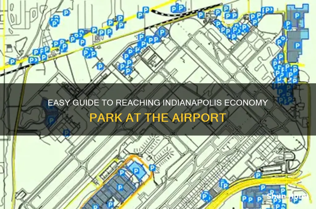 how to get to indianapolis economy park at airport