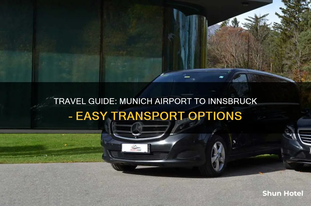 how to get to innsbruck from munich airport
