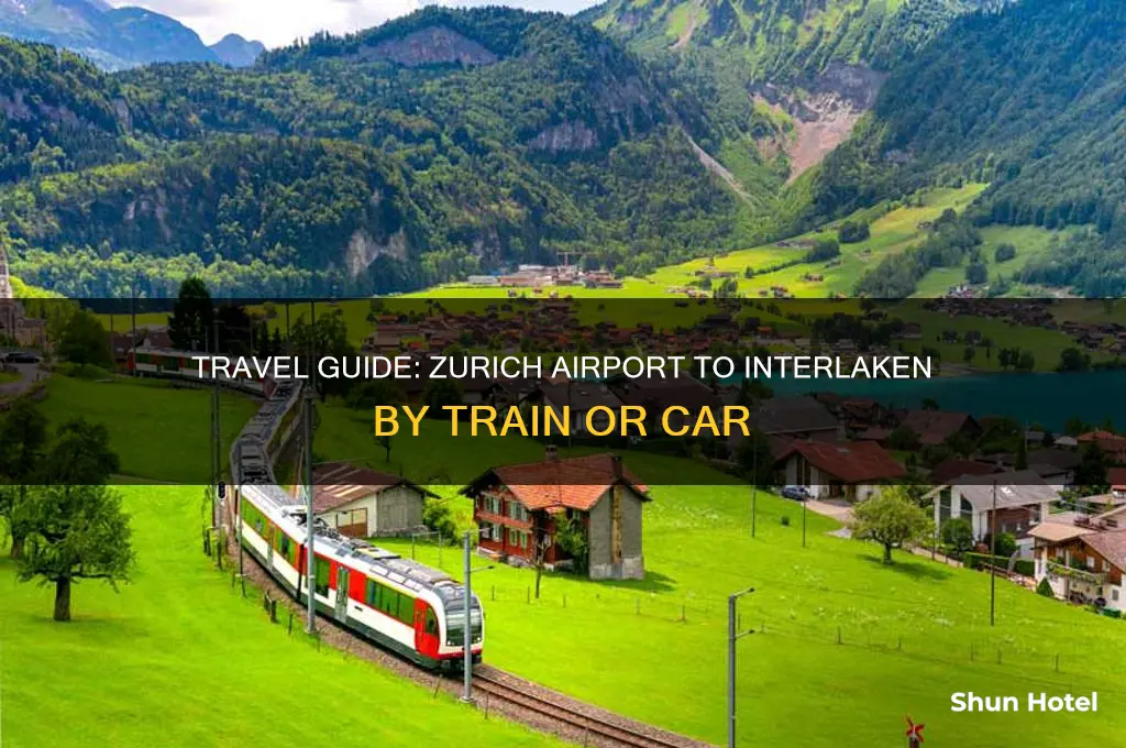how to get to interlaken from zurich airport