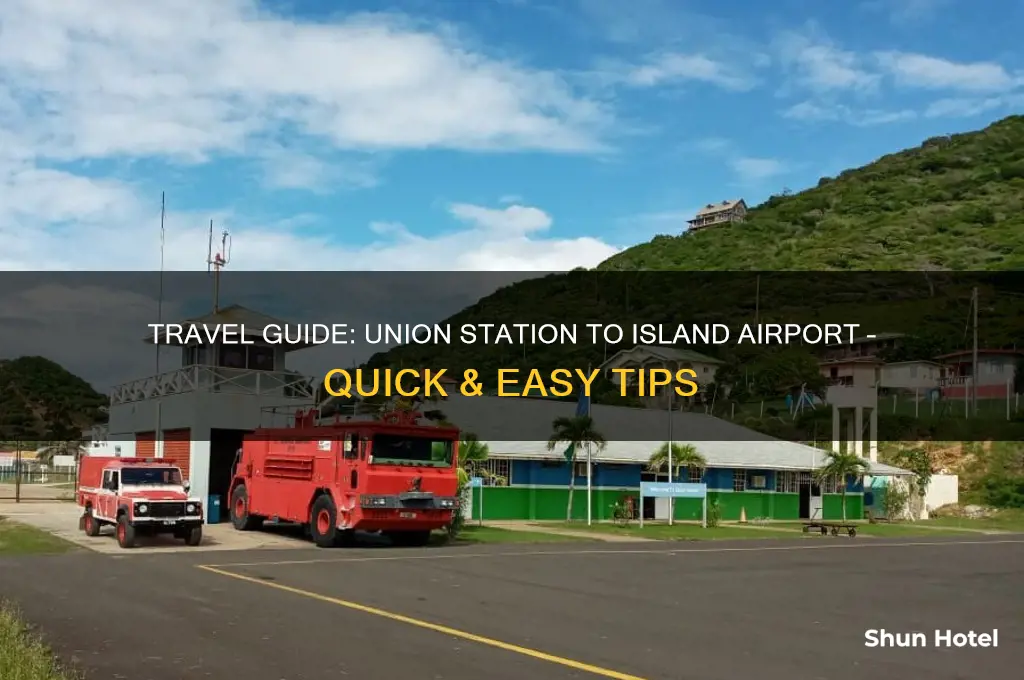 how to get to island airport from union station