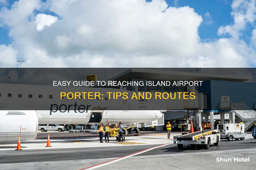 how to get to island airport porter