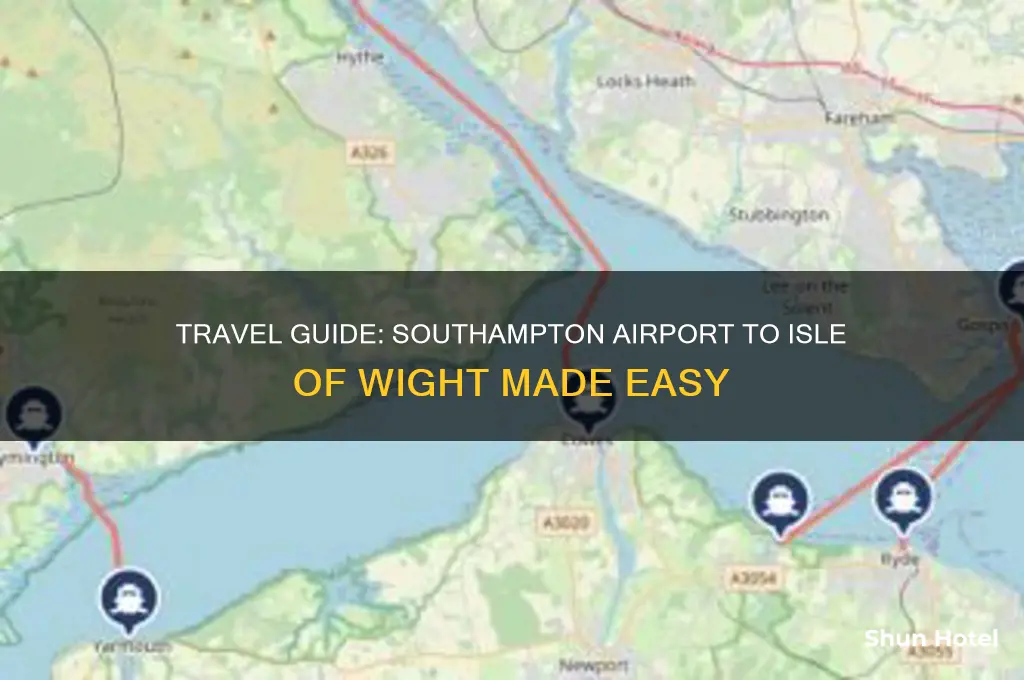 how to get to isle of wight from southampton airport