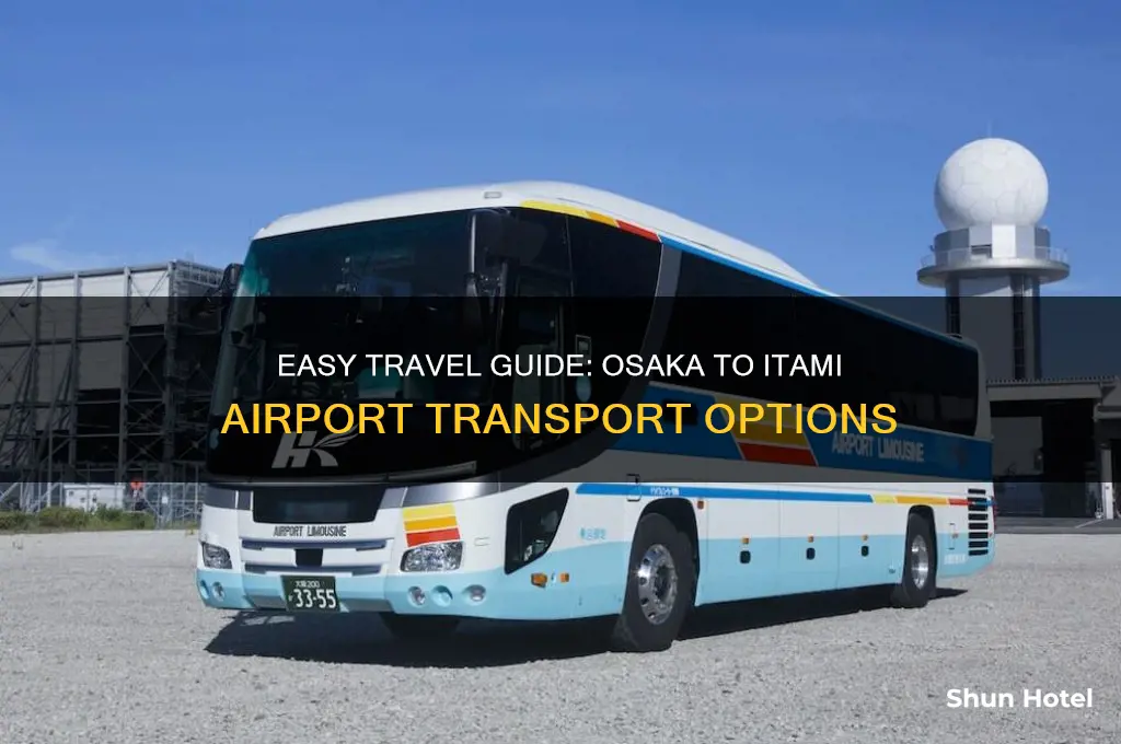 how to get to itami airport from osaka