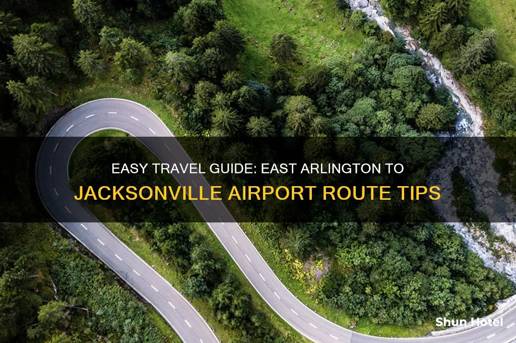 how to get to jacksonville airport from east arlington