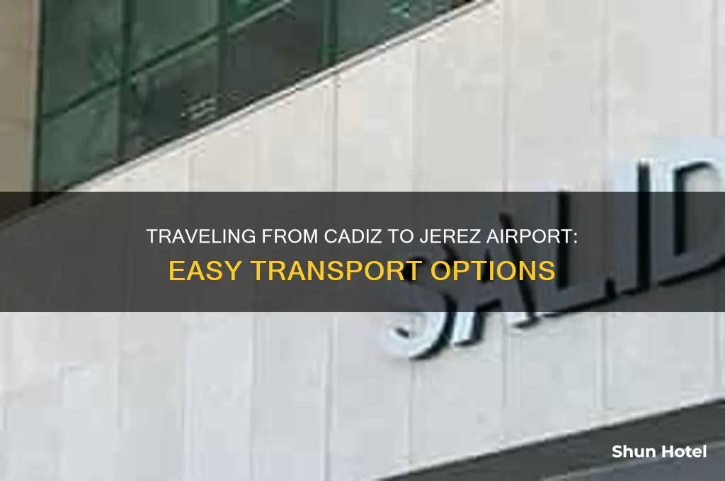 how to get to jerez airport from cadiz