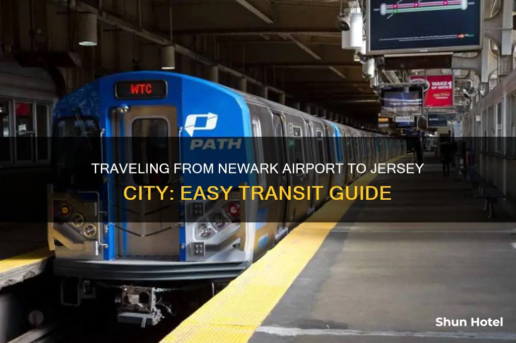 how to get to jersey city from newark airport