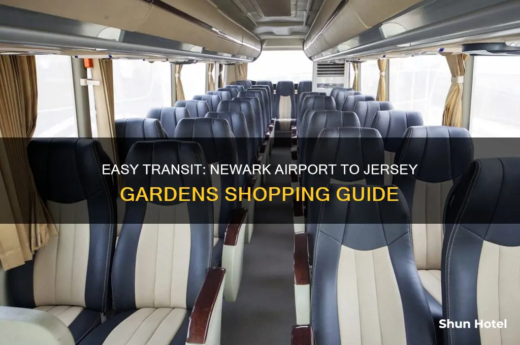 how to get to jersey gardens from newark airport
