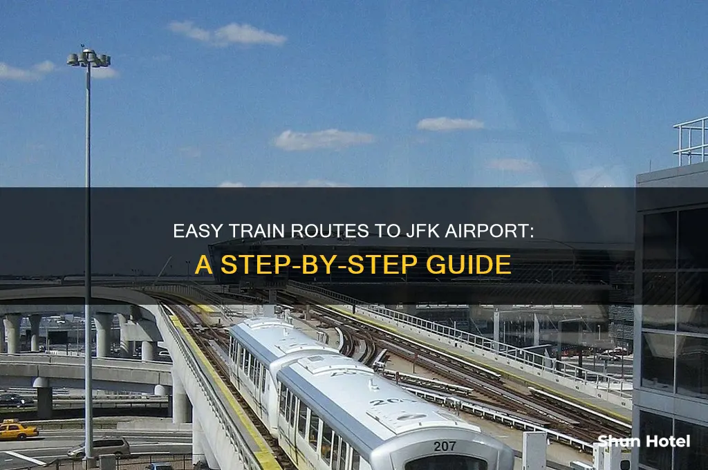 how to get to jfk airport by a train