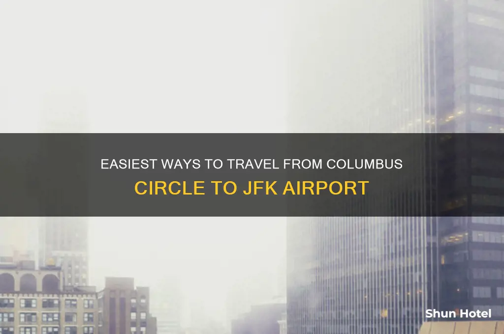 how to get to jfk airport from columbus circle