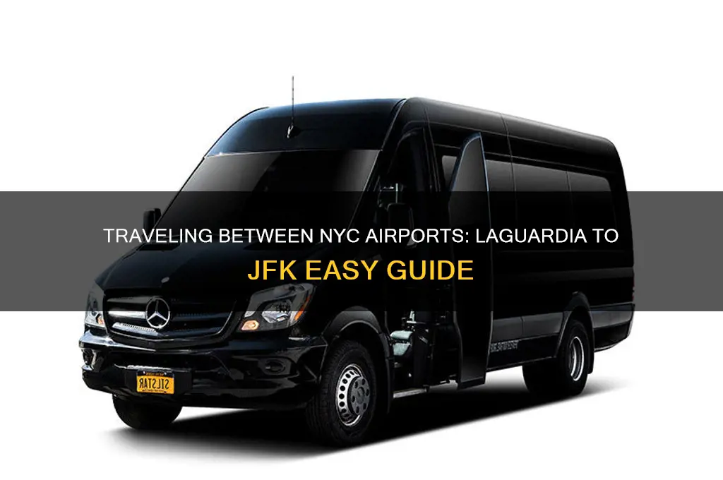how to get to jfk airport from laguardia
