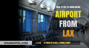Traveling from LAX to John Wayne Airport: Easy Route Guide