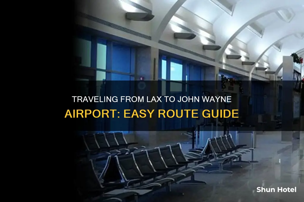 how to get to john wayne airport from lax
