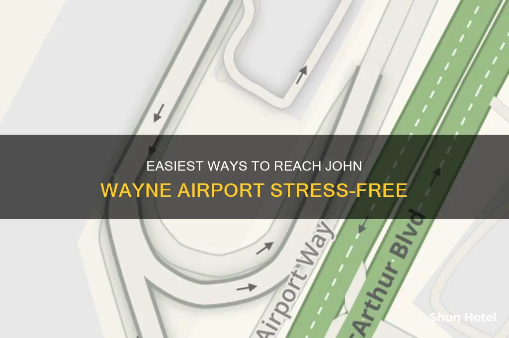 how to get to john wayne airport