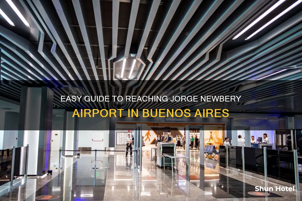 how to get to jorge newbery airport