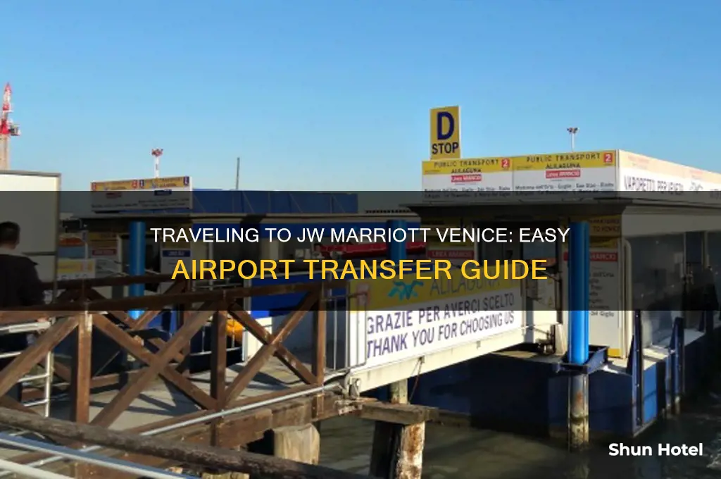 how to get to jw marriott venice from airport