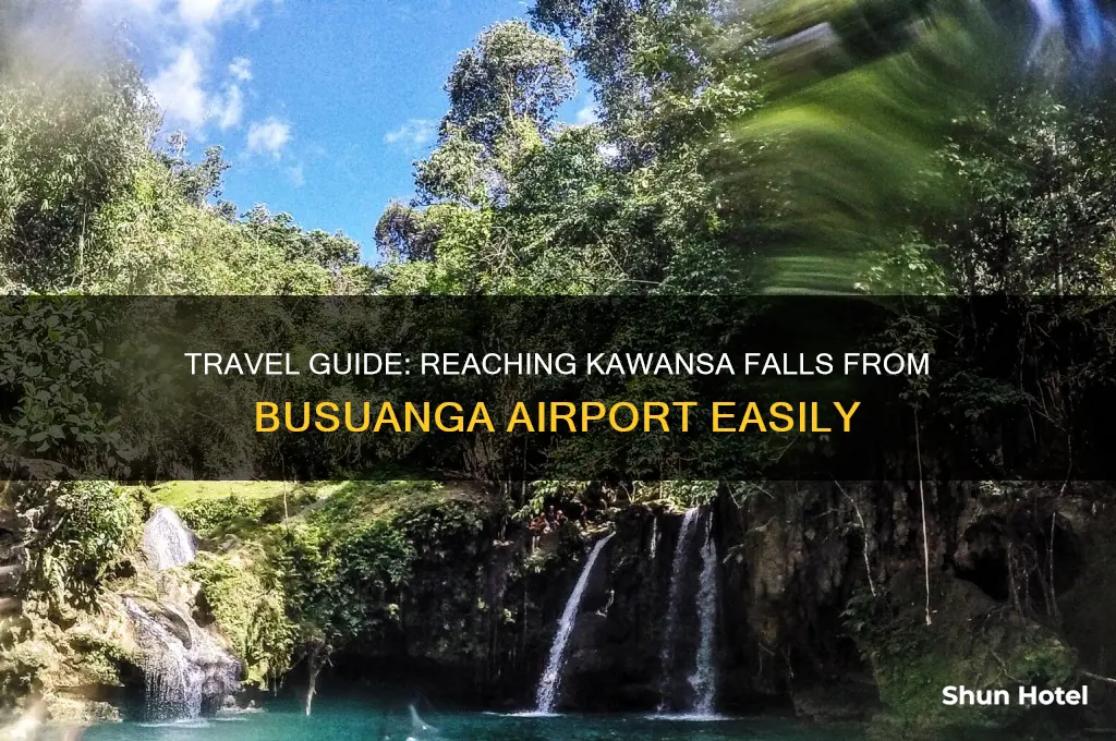how to get to kawansa falls from busuanga airport