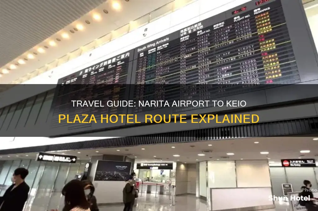 how to get to keio plaza hotel from narita airport
