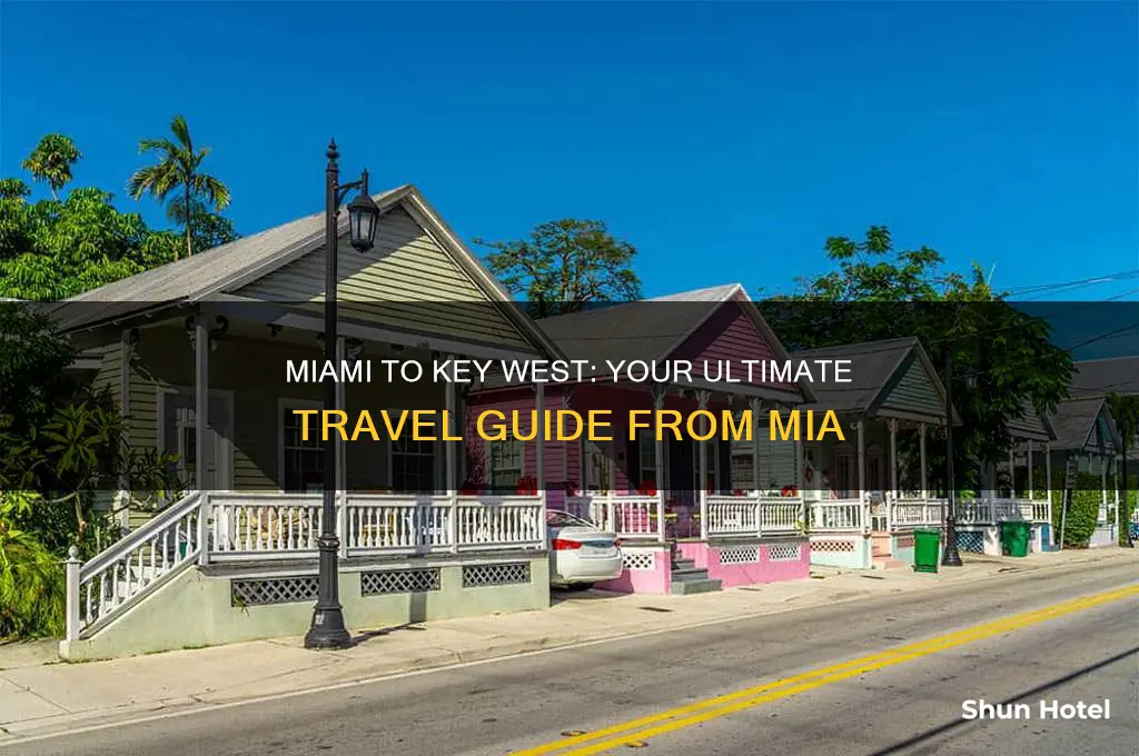 how to get to key west from miami international airport