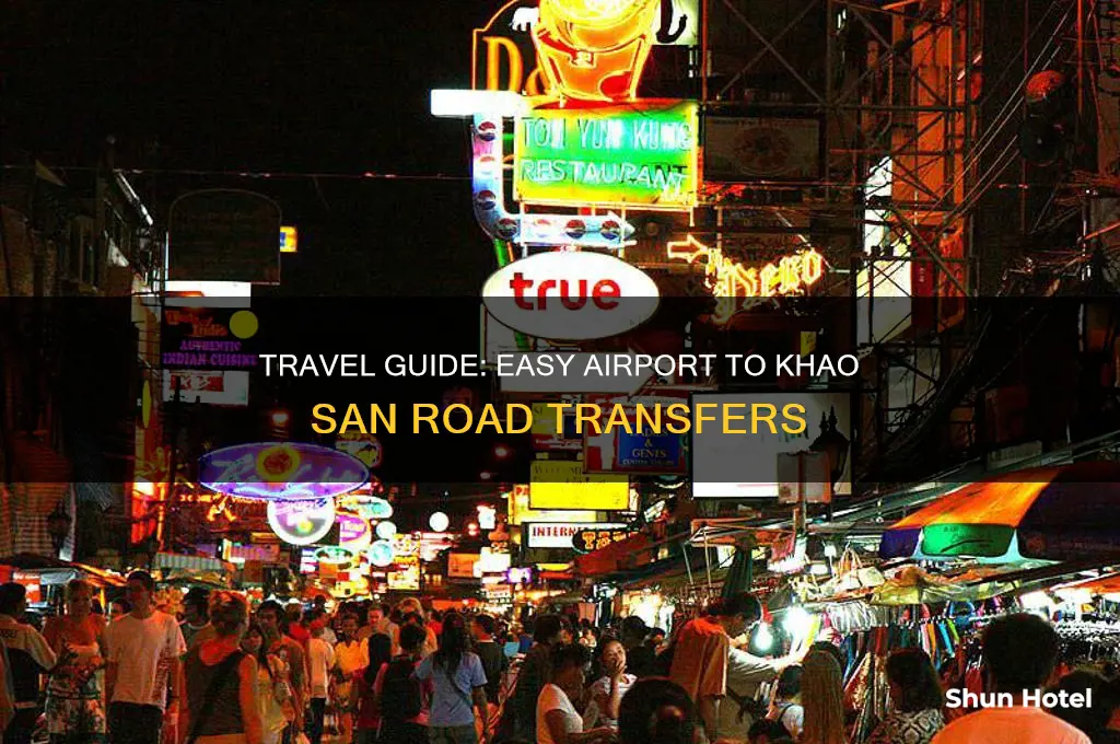 how to get to khao san from airport