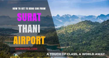 Travel Guide: Surat Thani Airport to Khao Sok National Park