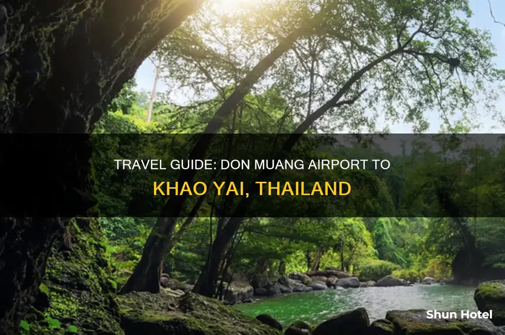 how to get to khao yai from don muang airport