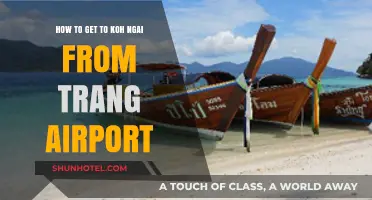 Travel Guide: Trang Airport to Koh Ngai Island Journey Tips
