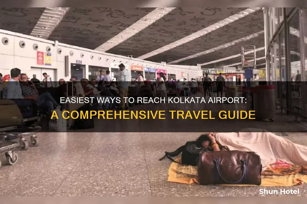 how to get to kolkata airport