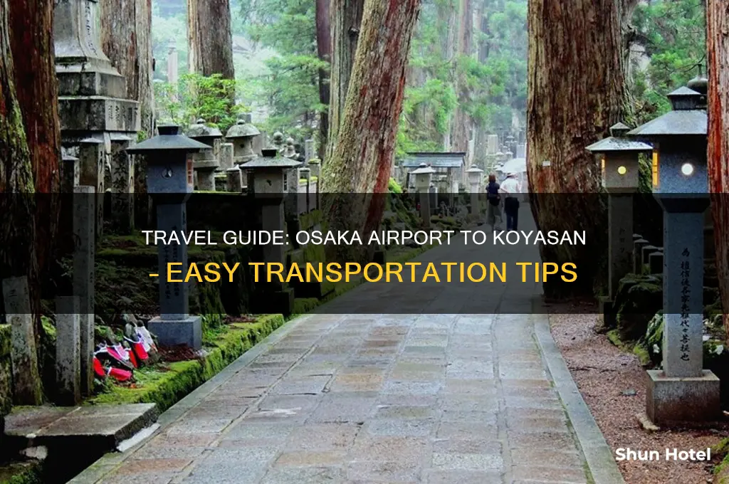 how to get to koyasan from osaka airport