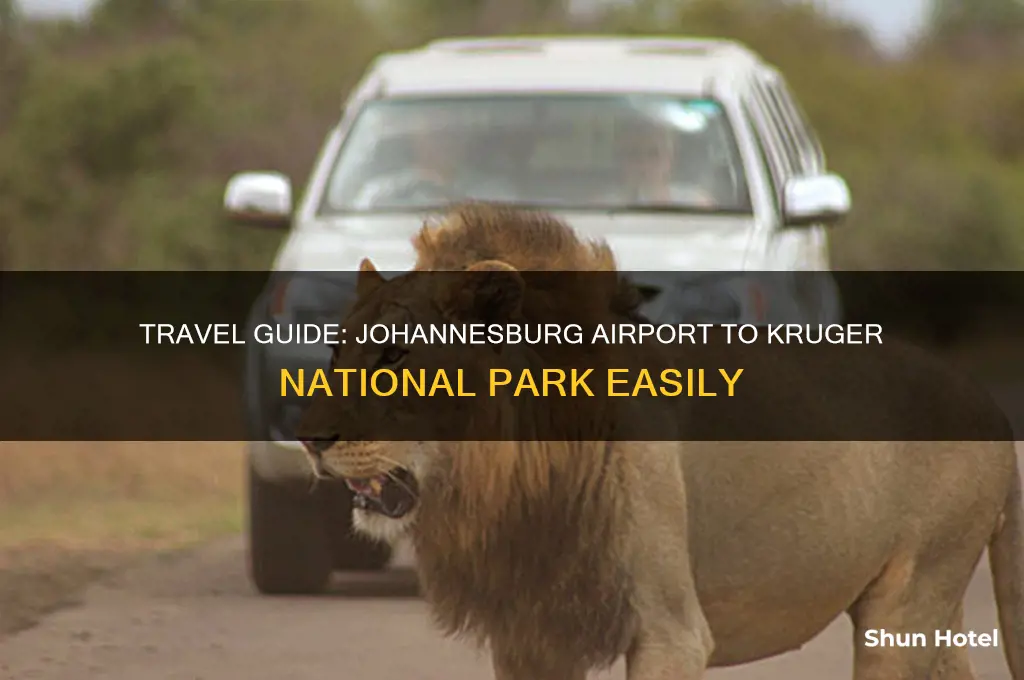 how to get to kruger national park from johannesburg airport