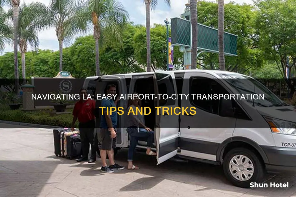 how to get to la from the airport