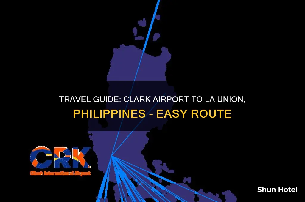 how to get to la union from clark airport