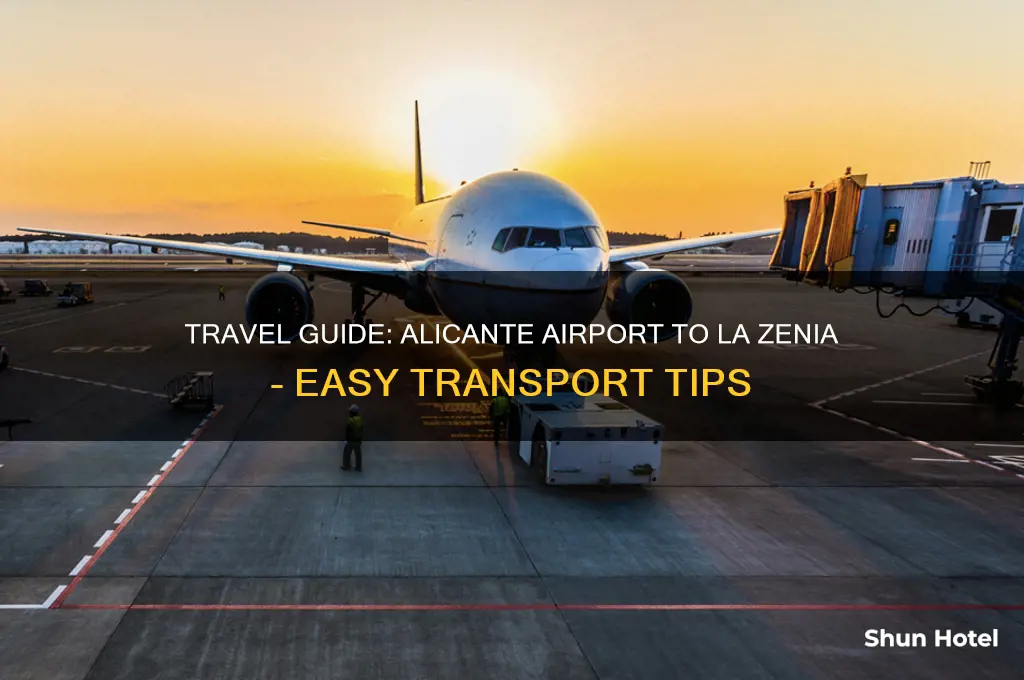 how to get to la zenia from alicante airport