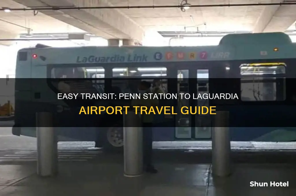 how to get to laguardia airport from penn station