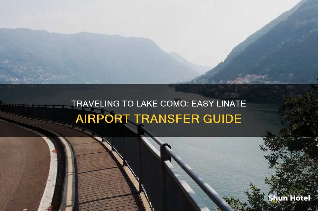 how to get to lake como from linate airport