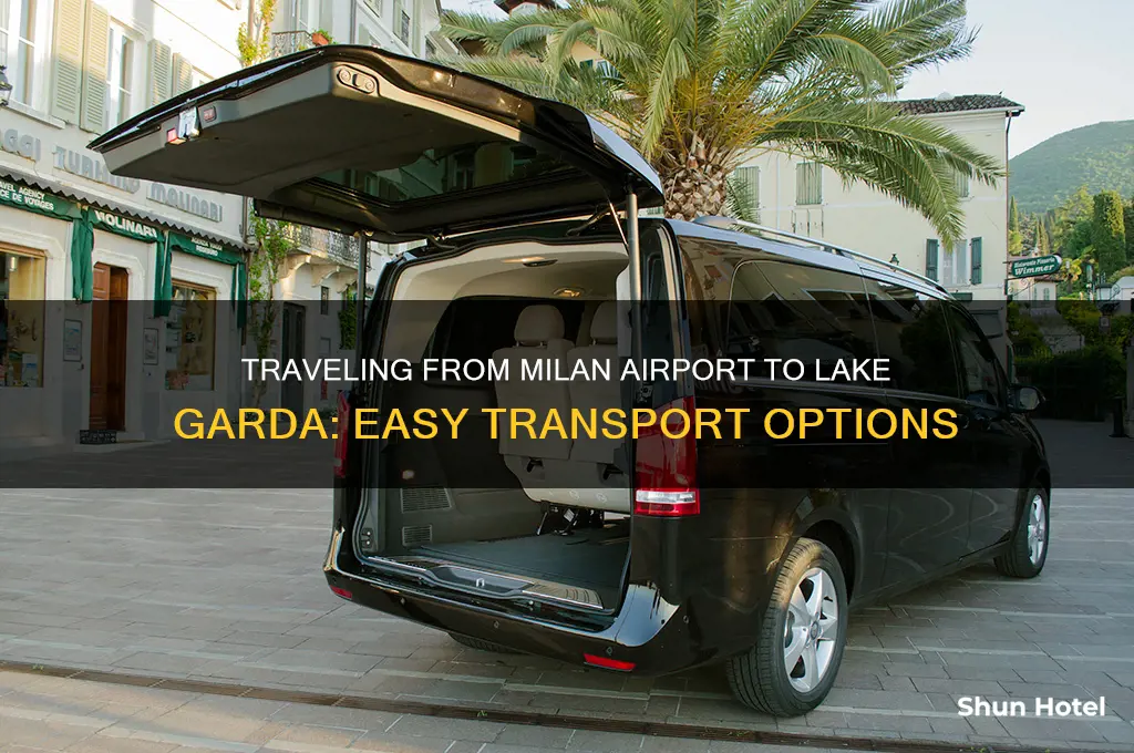 how to get to lake garda from milan airport