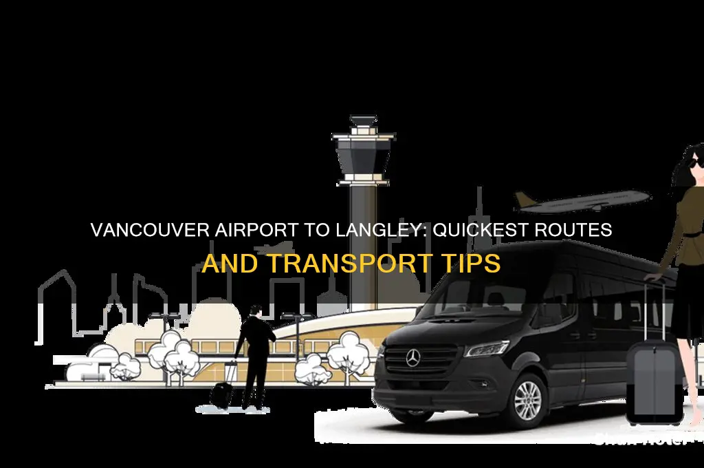 how to get to langley from vancouver airport