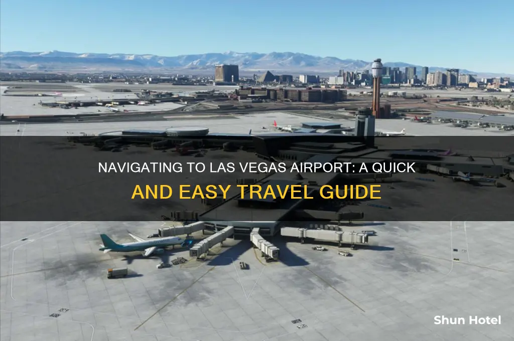 how to get to las airport