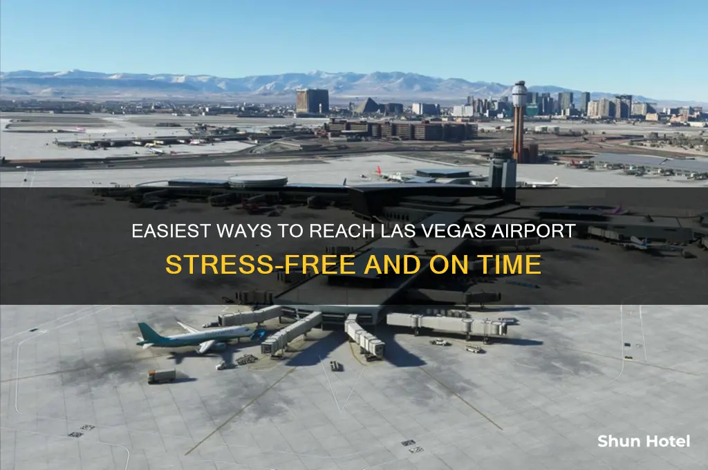 how to get to las vegas airport