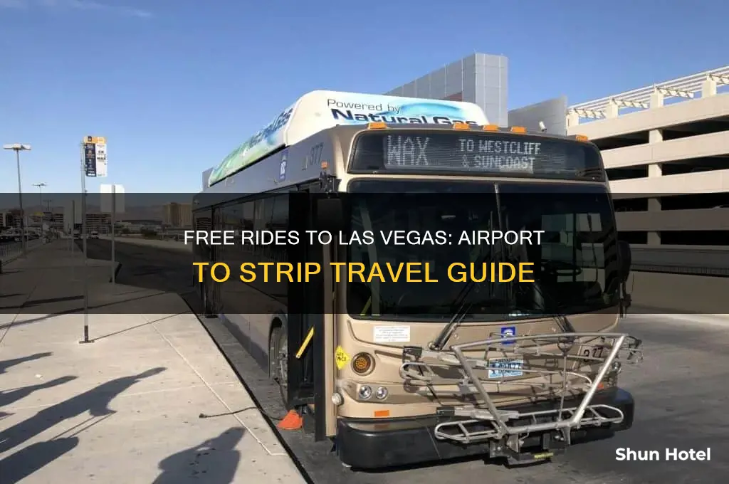 how to get to las vegas from airport free