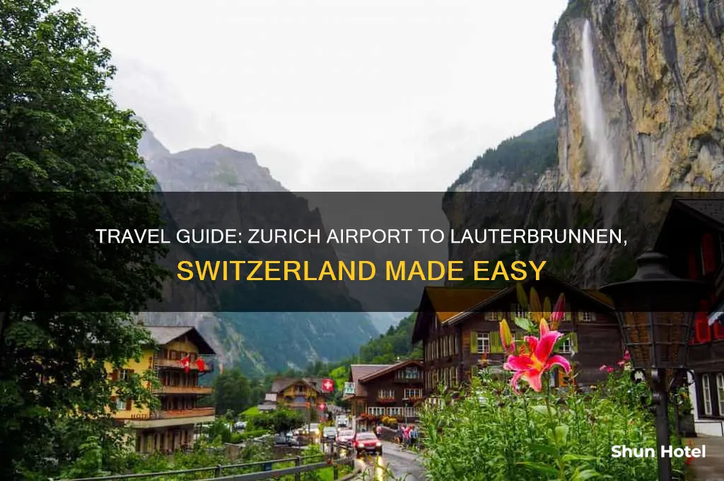 how to get to lauterbrunnen from zurich airport