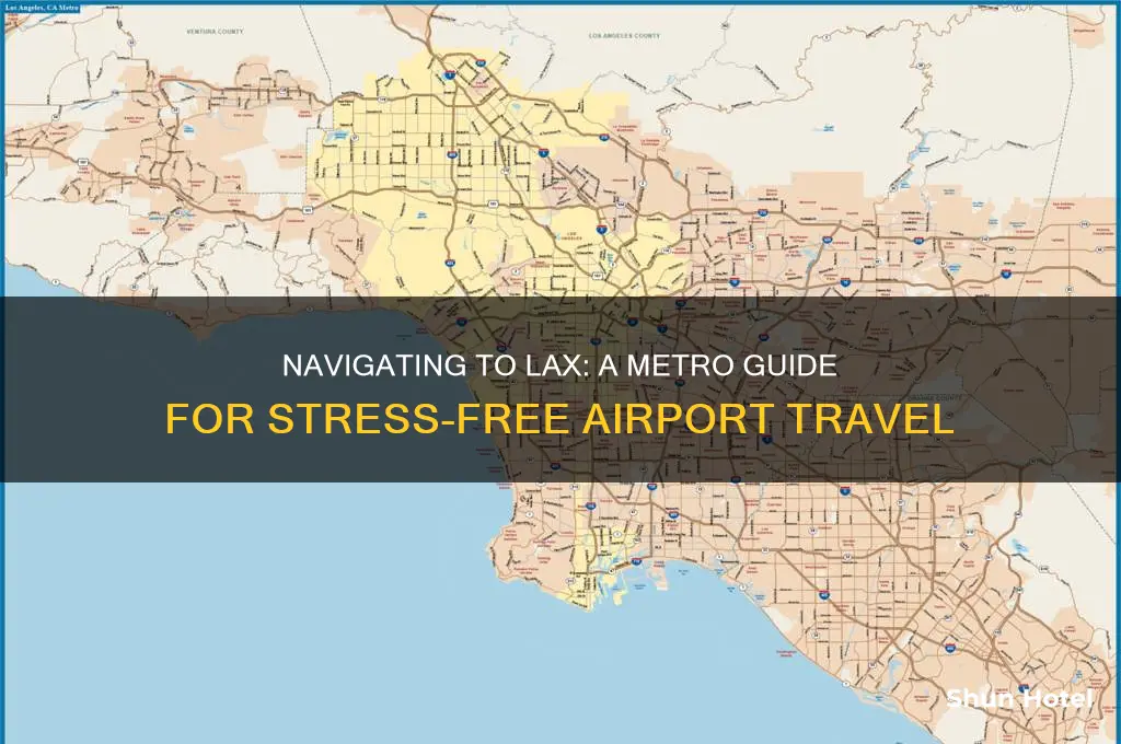 how to get to lax airport by metro