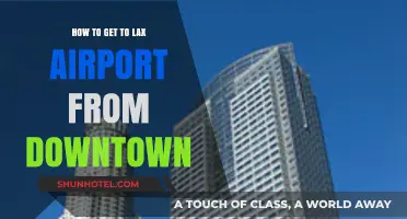 Easiest Ways to Travel from Downtown LA to LAX Airport