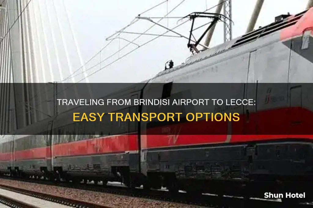 how to get to lecce from brindisi airport