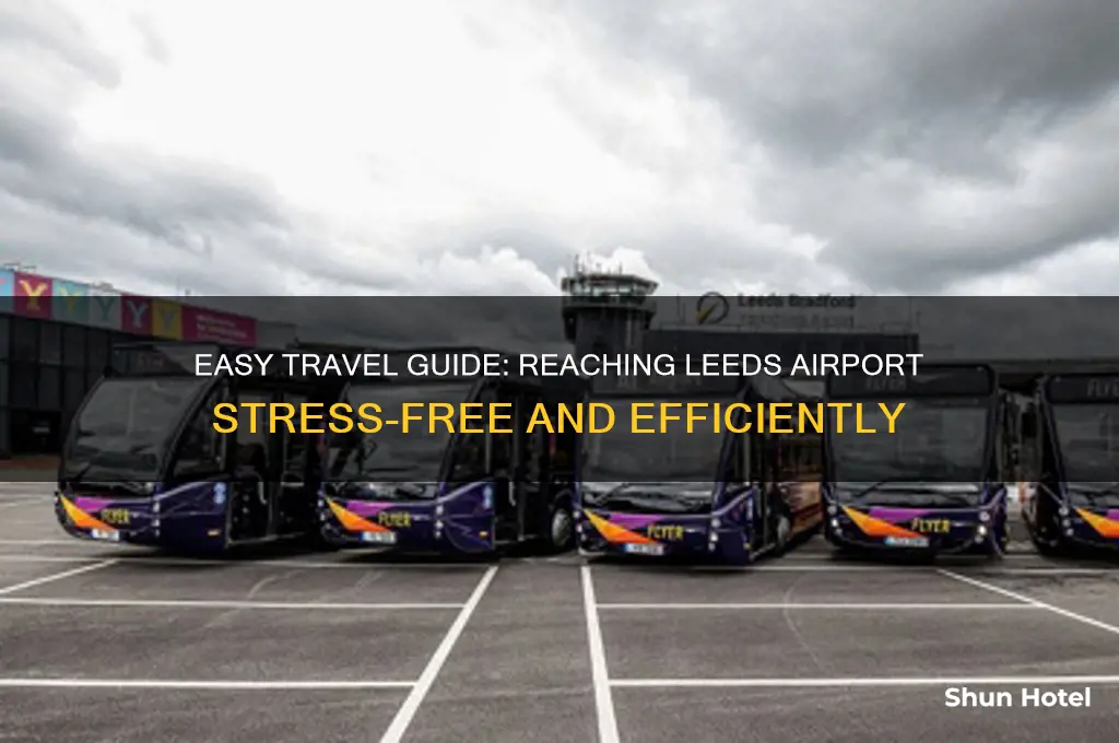 how to get to leeds airport