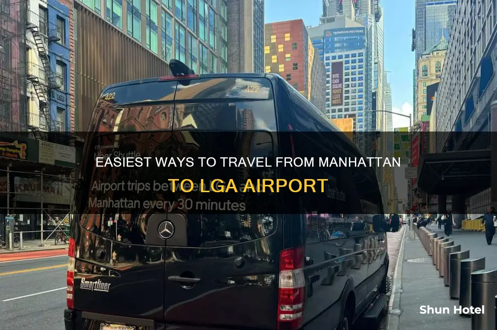 how to get to lga airport from manhattan