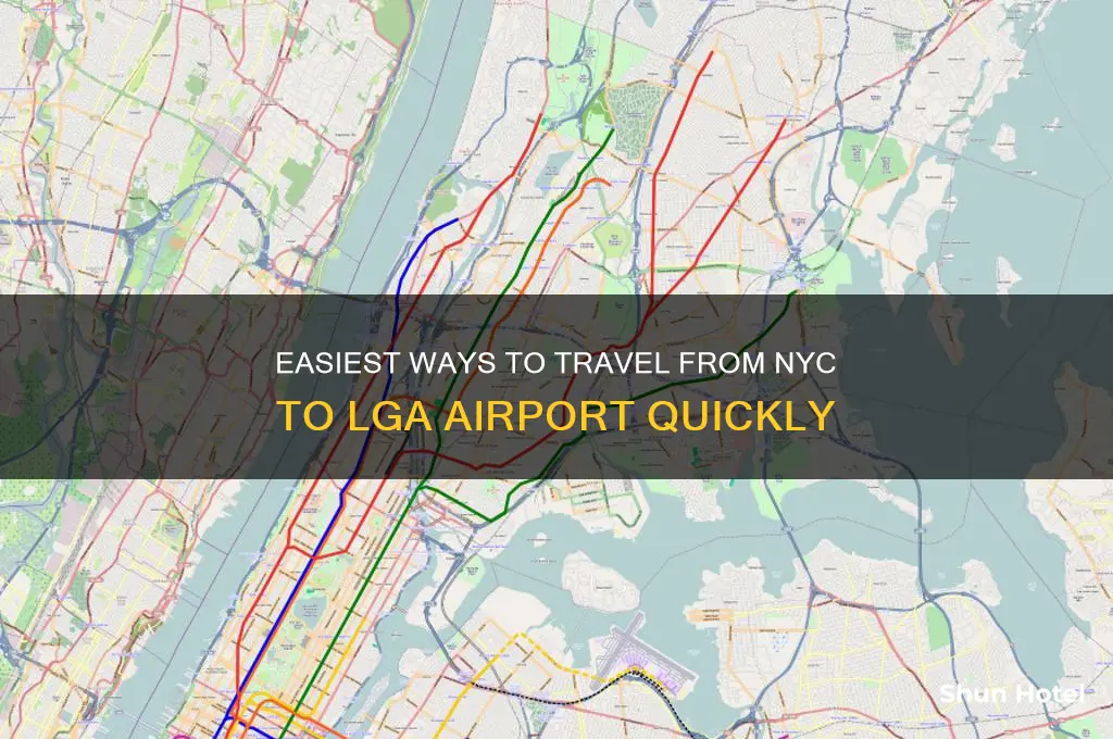 how to get to lga airport from nyc