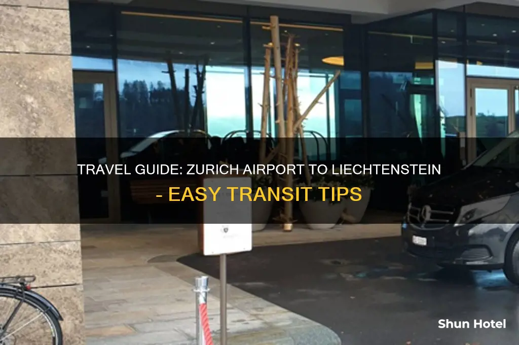 how to get to liechtenstein from zurich airport
